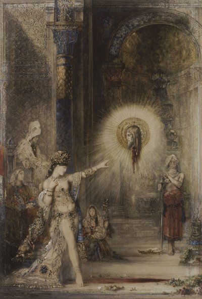 Die Erscheinung von Gustave Moreau